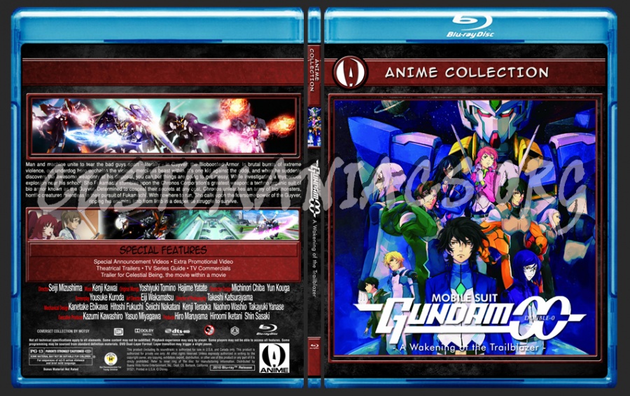 Anime Collection Mobile Suit Gundam 00 A Wakening of the Trailblazer 
