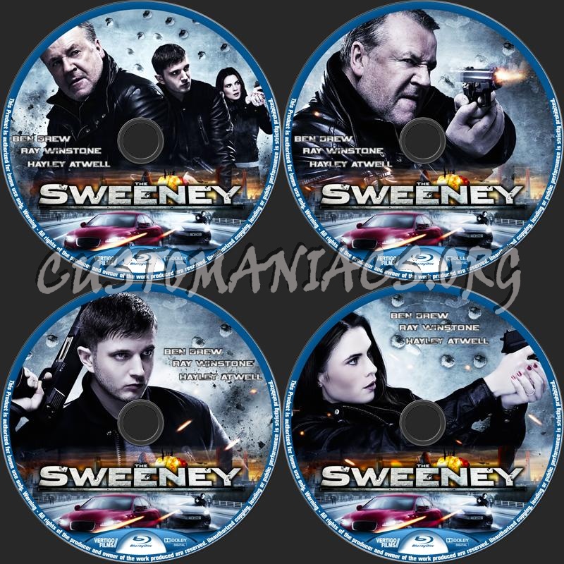 The Sweeney blu-ray label