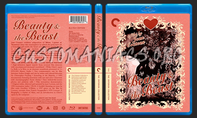 006 - Beauty And The Beast blu-ray cover