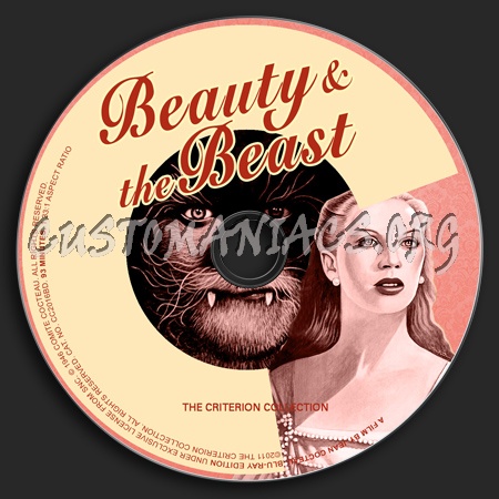 006 - Beauty And The Beast dvd label