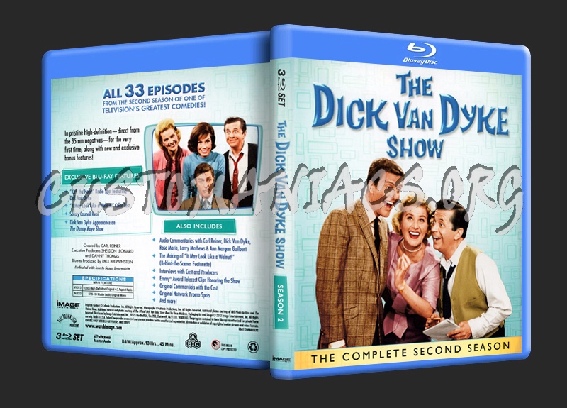 The Dick Van Dyke Show - Season 2 blu-ray cover