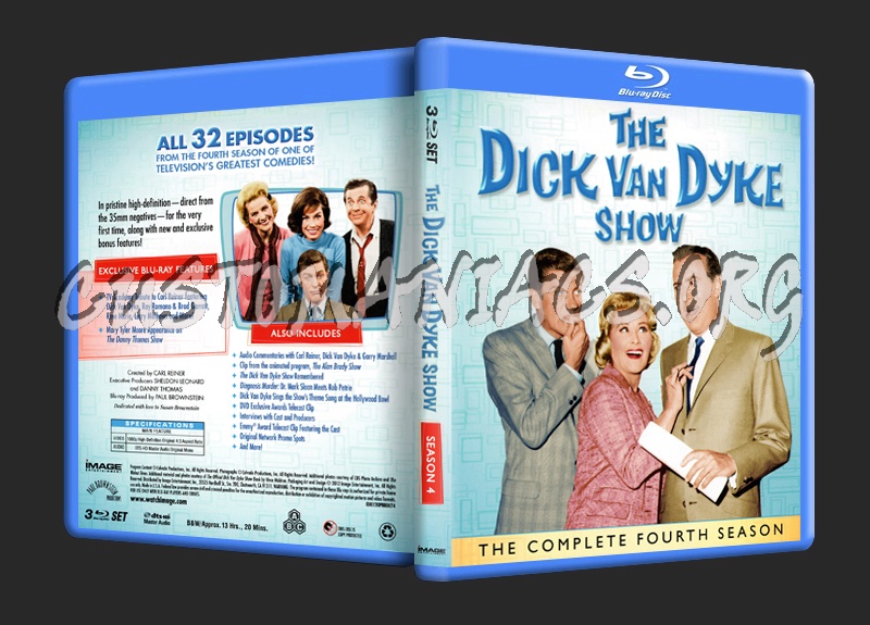 The Dick Van Dyke Show - Season 4 blu-ray cover