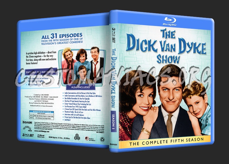 The Dick Van Dyke Show - Season 5 blu-ray cover