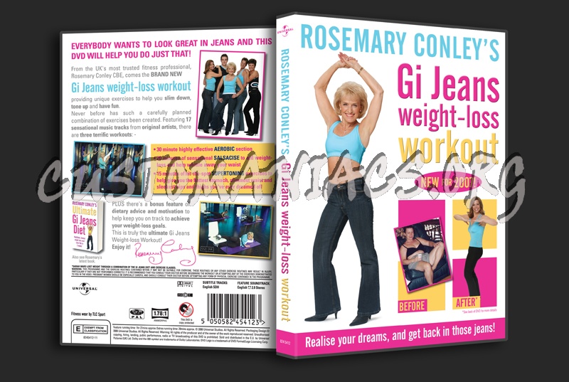 Rosemary Conley's Gi Jeans weight-loss Workout dvd cover