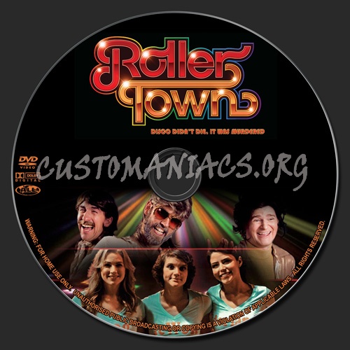 Roller Town dvd label