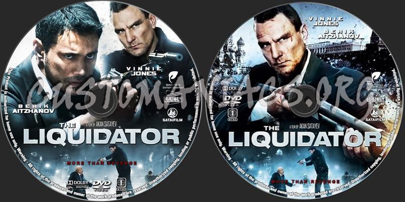 The Liquidator dvd label