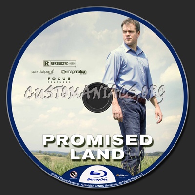 Promised Land blu-ray label