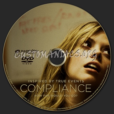 Compliance dvd label