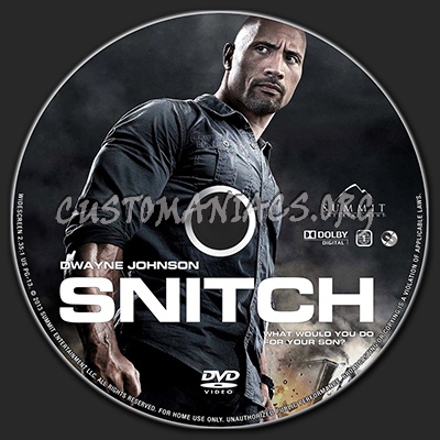 Snitch dvd label