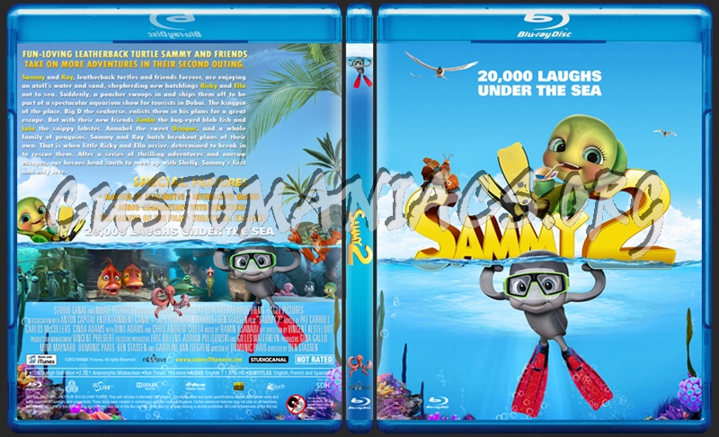 Sammy's Adventures 2 aka (Sammy 2) blu-ray cover