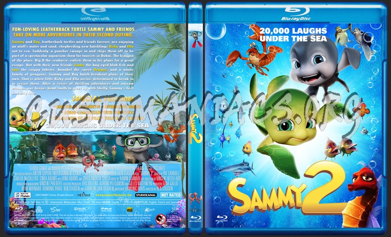 Sammy's Adventures 2 aka (Sammy 2) blu-ray cover