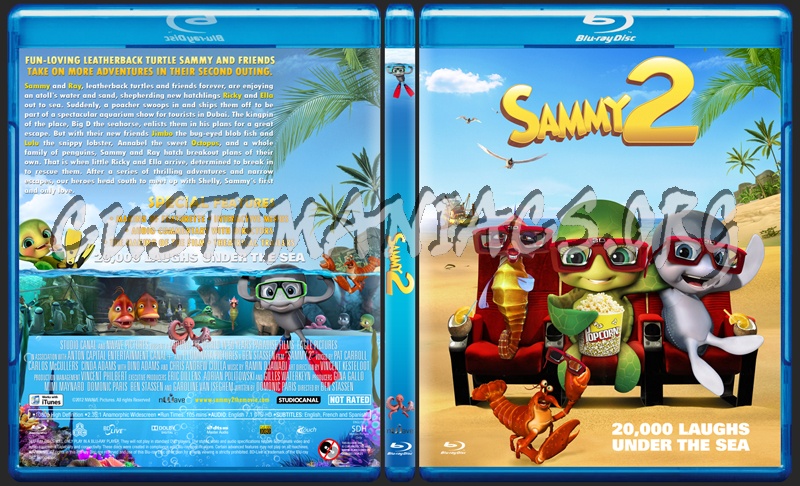 Sammy's Adventures 2 aka (Sammy 2) blu-ray cover