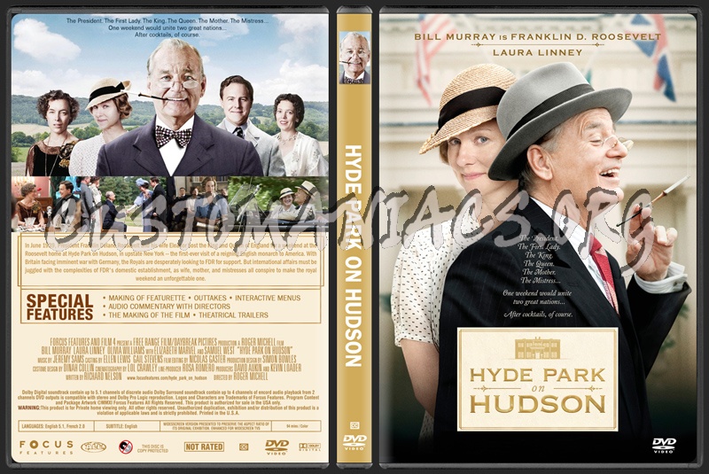 Hyde Park On Hudson dvd cover