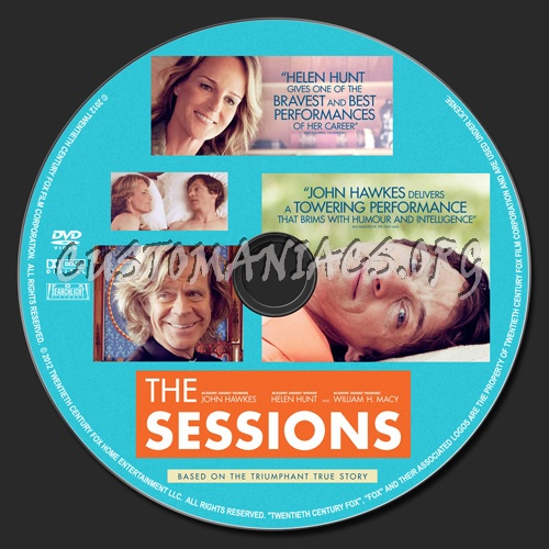 The Sessions dvd label