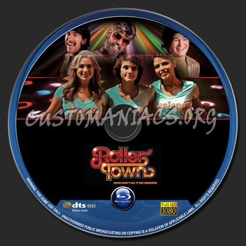 Roller Town blu-ray label