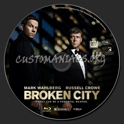 Broken City blu-ray label