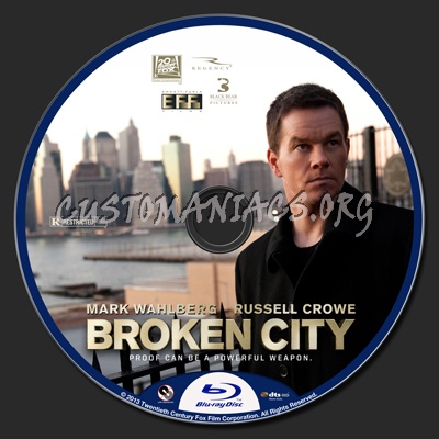 Broken City blu-ray label