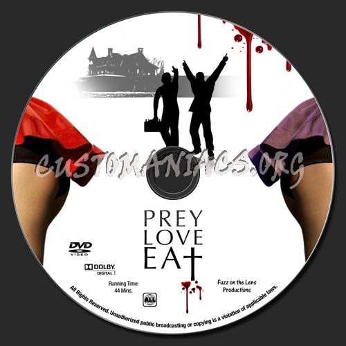 Prey Love Eat dvd label
