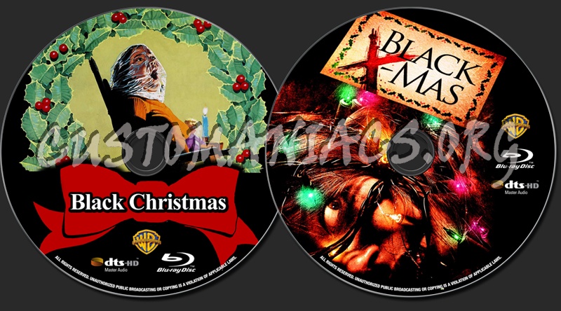 Black Christmas blu-ray label