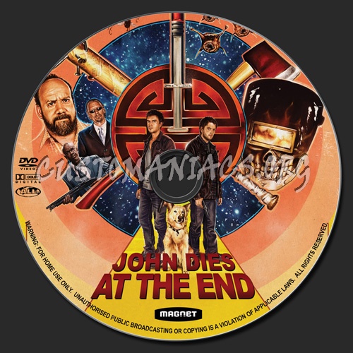 John Dies At The End dvd label