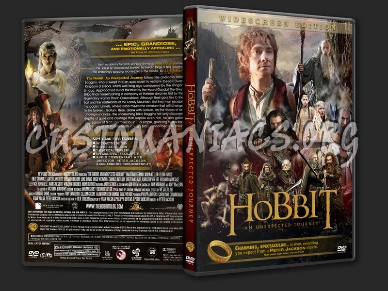 The Hobbit: An Unexpected Journey (2012) dvd cover
