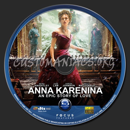 Anna Karenina blu-ray label