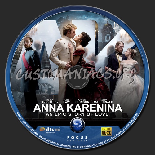 Anna Karenina blu-ray label