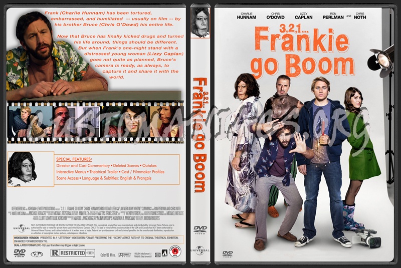 3,2,1... Frankie Go Boom dvd cover