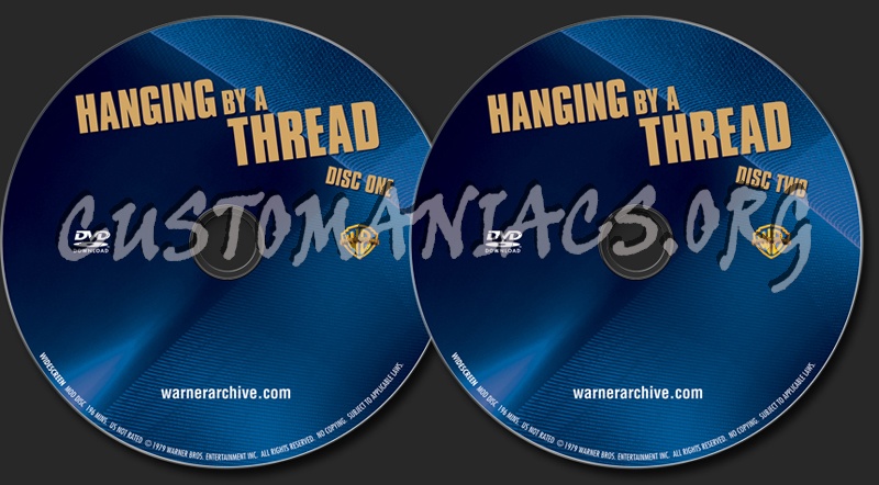 Hanging by A Thread dvd label