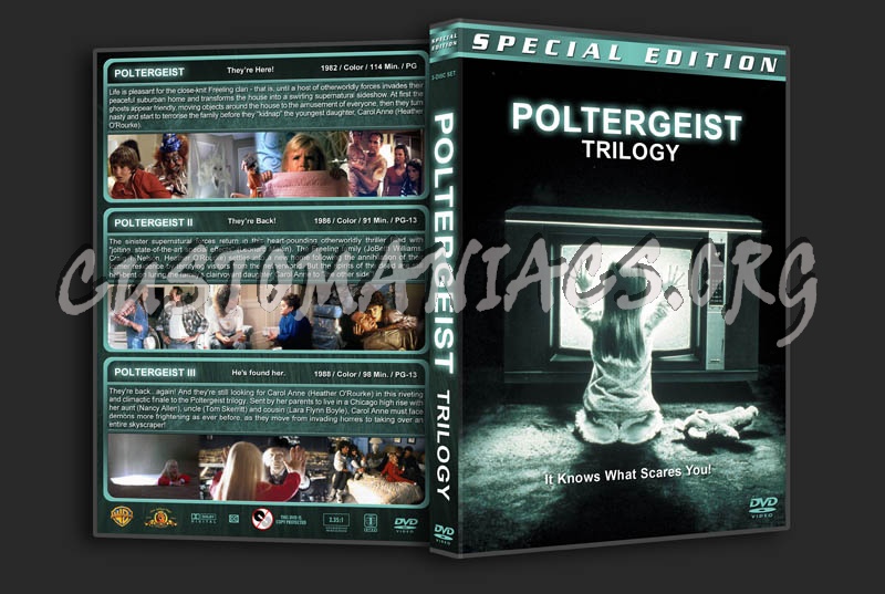 Poltergeist Trilogy dvd cover