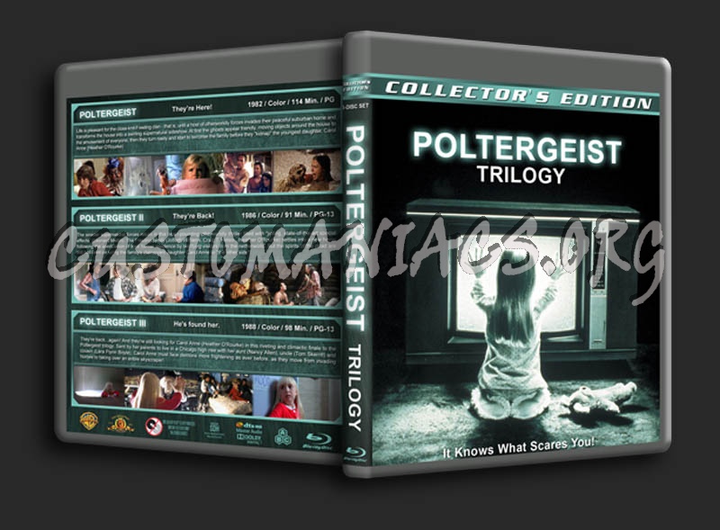 Poltergeist Trilogy blu-ray cover