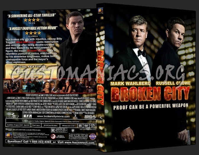 Broken City dvd cover