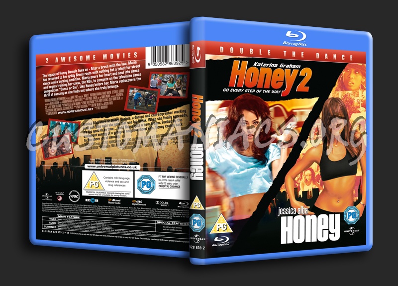 Honey / Honey 2 blu-ray cover
