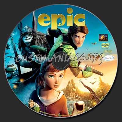 Epic dvd label