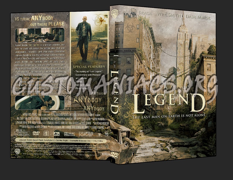 I am Legend dvd cover