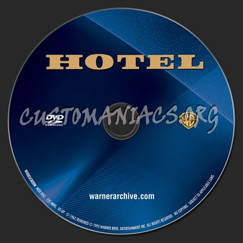 Hotel dvd label