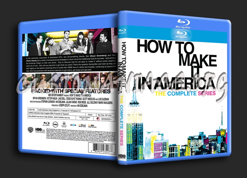 How To Make It In America The Complete Series blu-ray cover