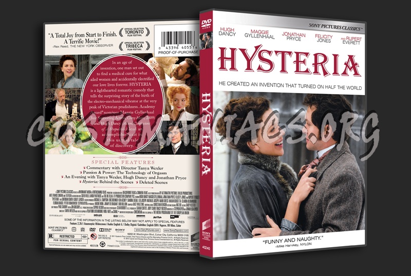 Hysteria dvd cover