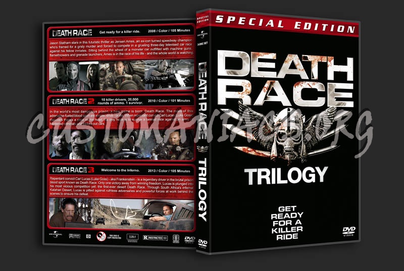 Death Race Trilogy dvd cover