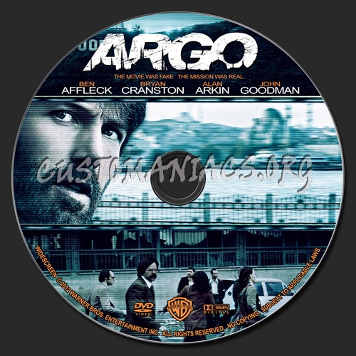 Argo dvd label