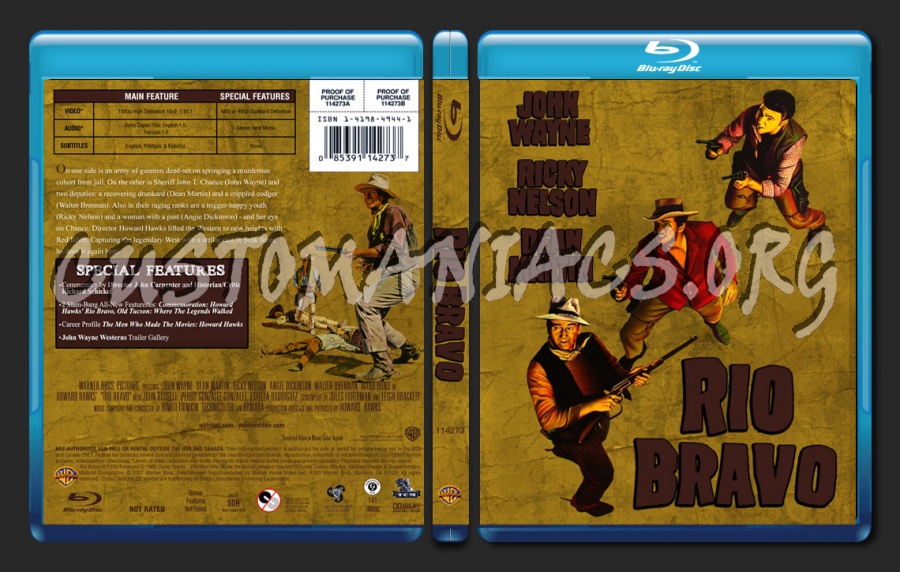 Rio Bravo blu-ray cover