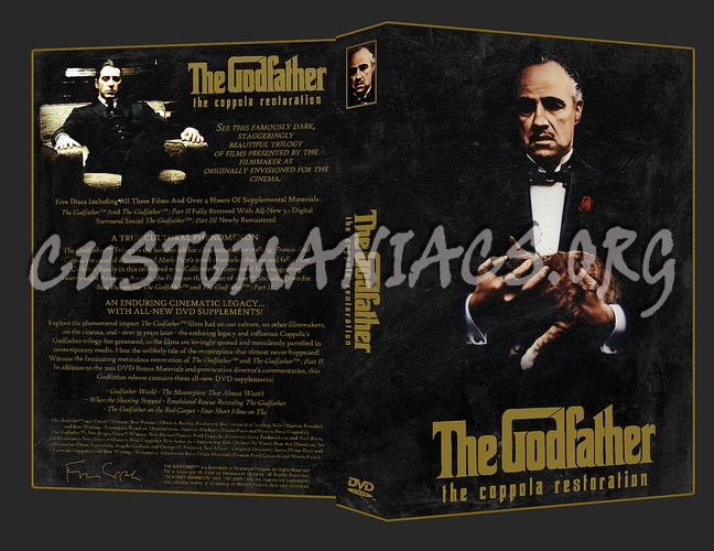 The Godfather - The Coppola Restoration dvd cover