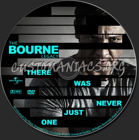 The Bourne Legacy dvd label