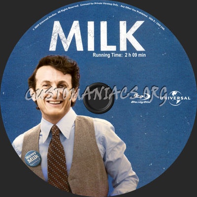 Milk blu-ray label