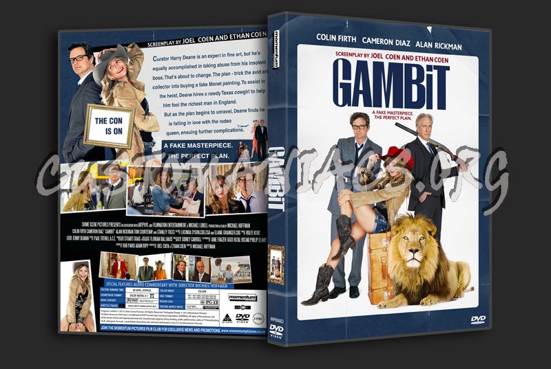Gambit dvd cover