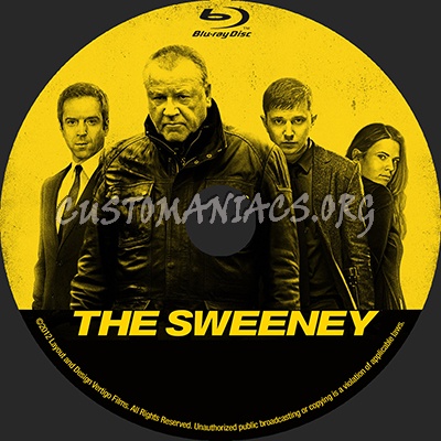The Sweeney blu-ray label