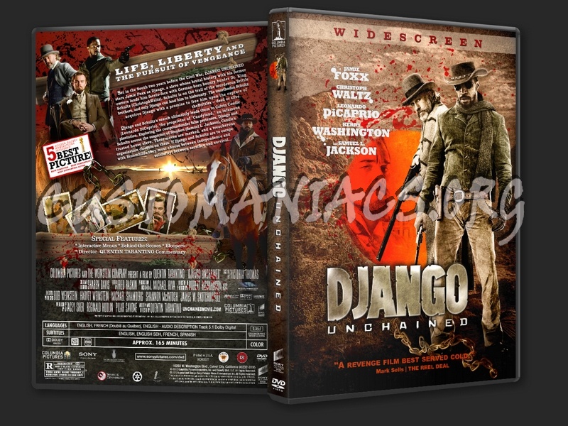 Django Unchained (2012) dvd cover
