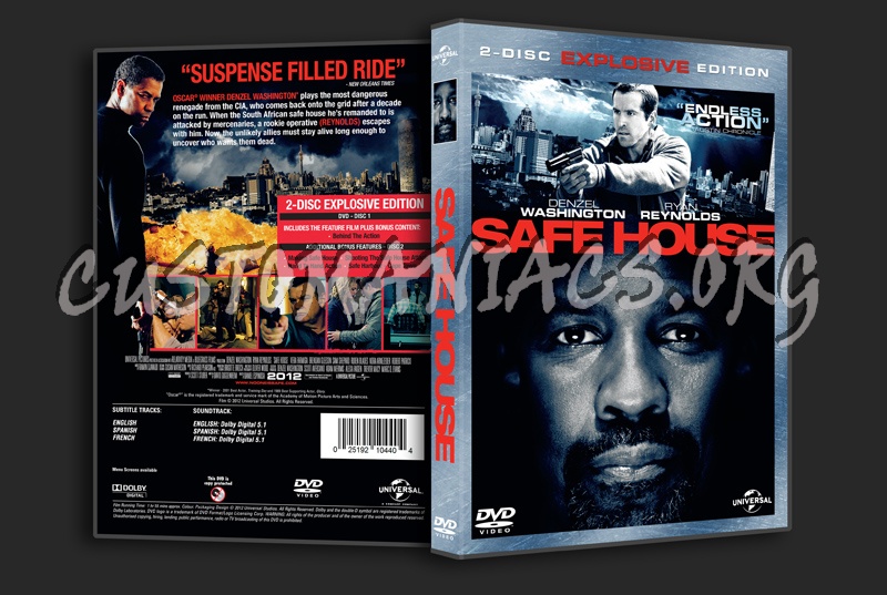 Safe House dvd cover