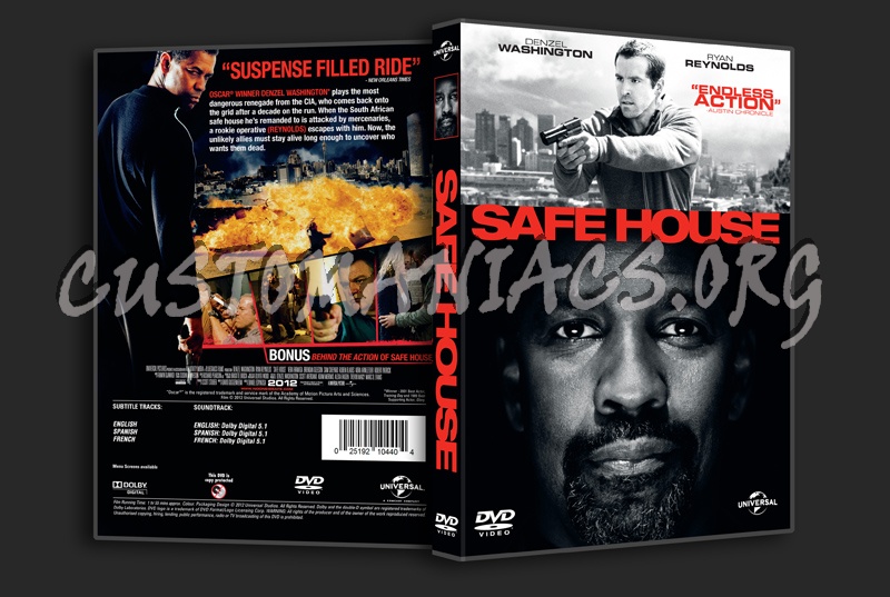 Safe House dvd cover