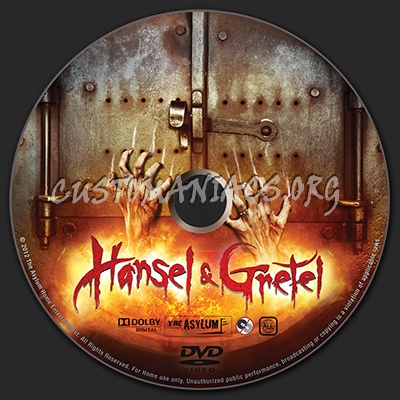 Hansel & Gretel dvd label